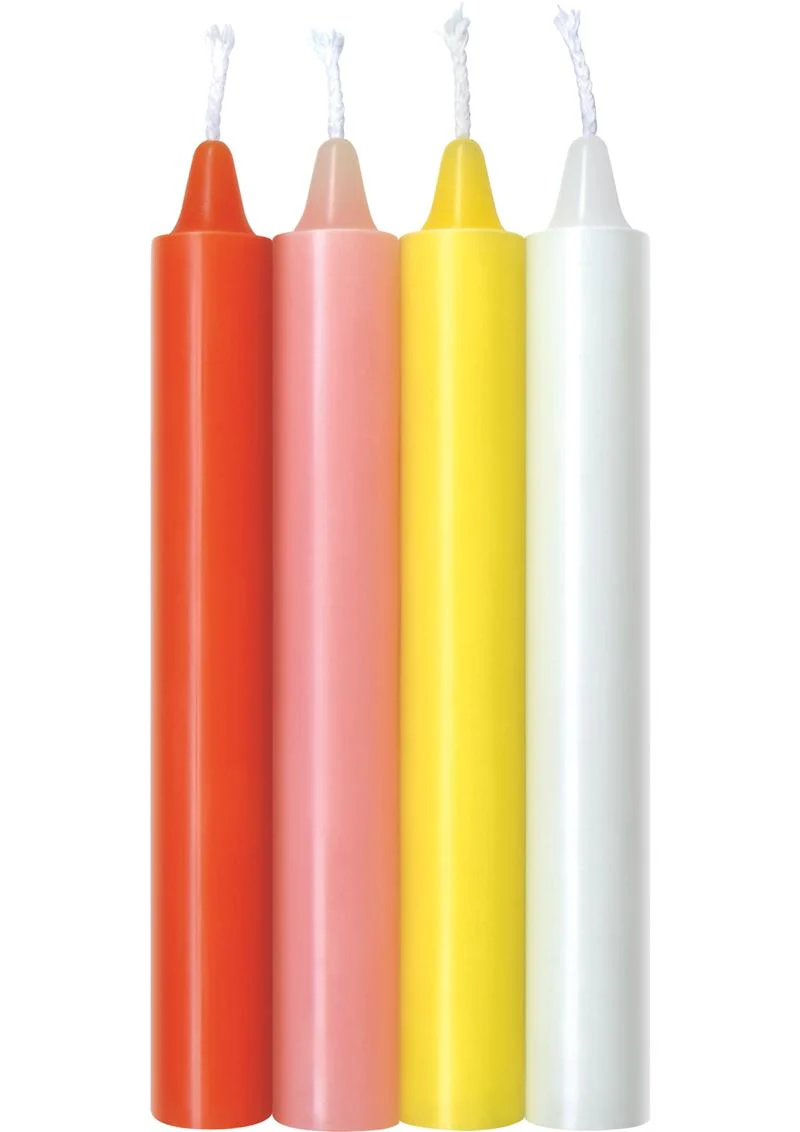 Hot Wax Drip Candles
